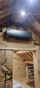 Pose de 2 climatisations 2,5kw Gree en Lozère (Le Bleymard)